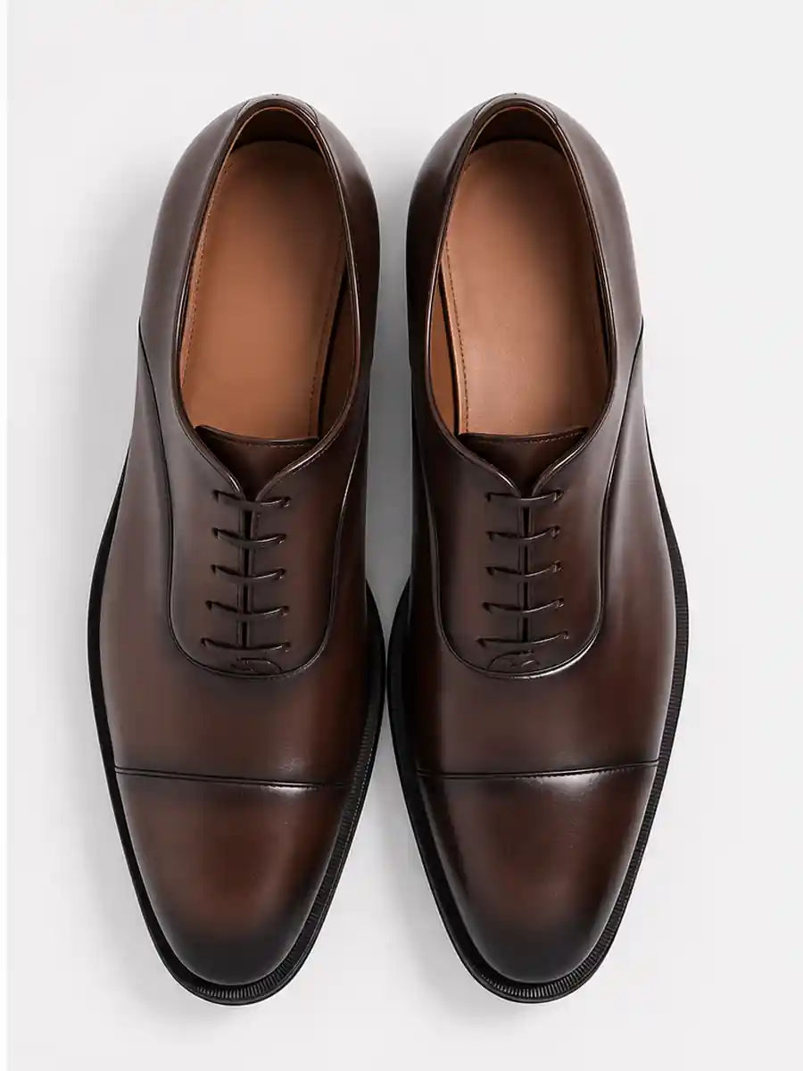 Formal shoe after professional insole replacement by My Shoe Clinic